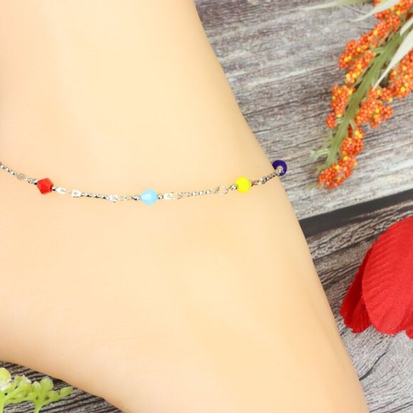 "Elegant Handmade Anklet – Delicate Jewelry for Women, MAR091619 - Picture 8 of 10